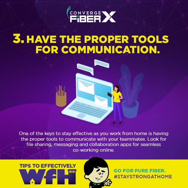 One of the keys to stay effective as you work from home is having the proper tools to communicate with your teammates. Look for file sharing, messaging and collaboration apps for seamless co-working online.